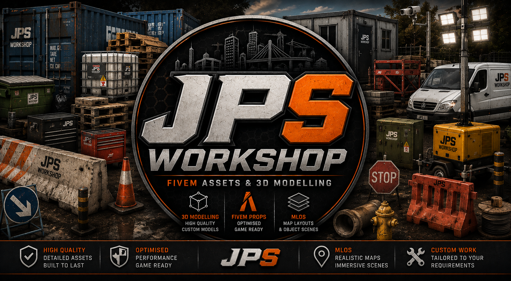 JPS Workshop - FiveM Assets and 3D Modelling